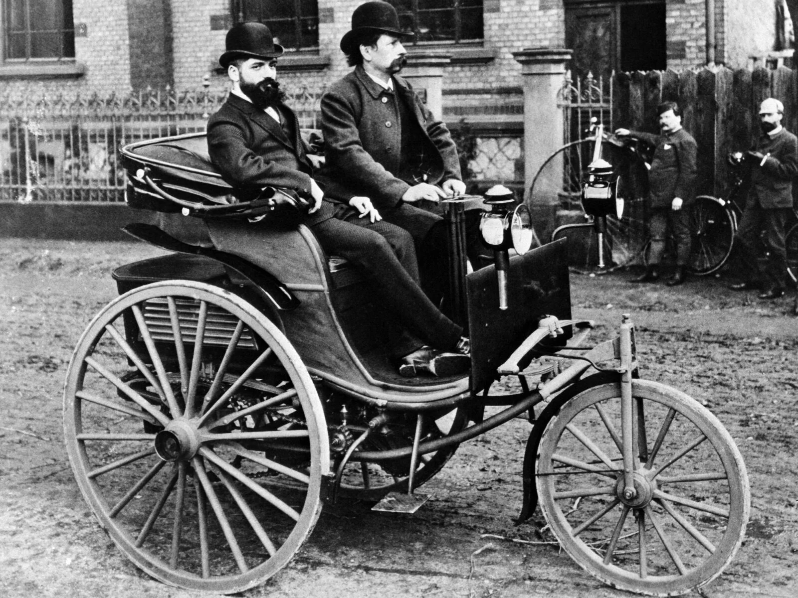 Carl Benz primeira viagem com carro
